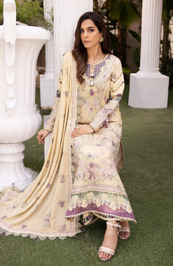 Auro Attire dupatta flowing in soft winter breeze