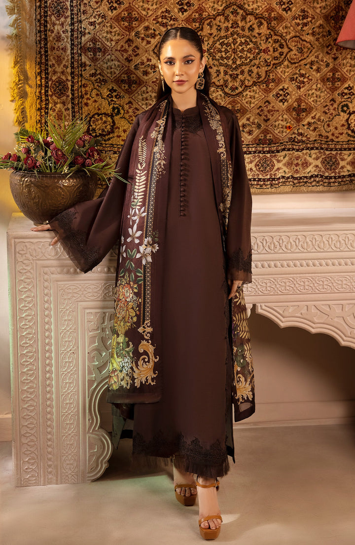 Chocolato Charm dupatta styled with layered accessories