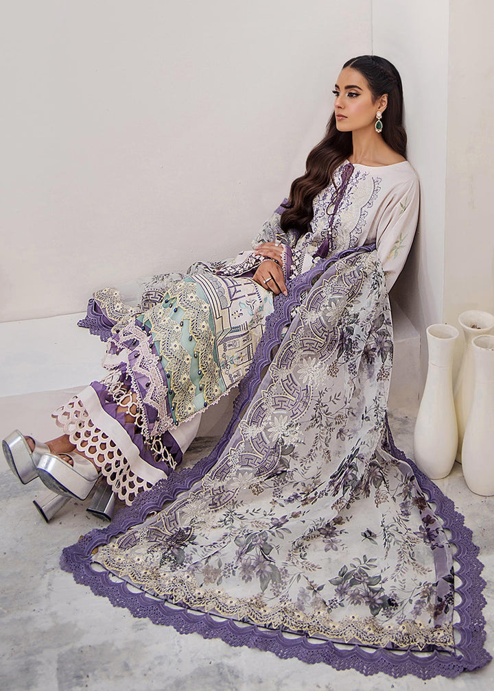 Model styled in Ethereal Radiance in natural light