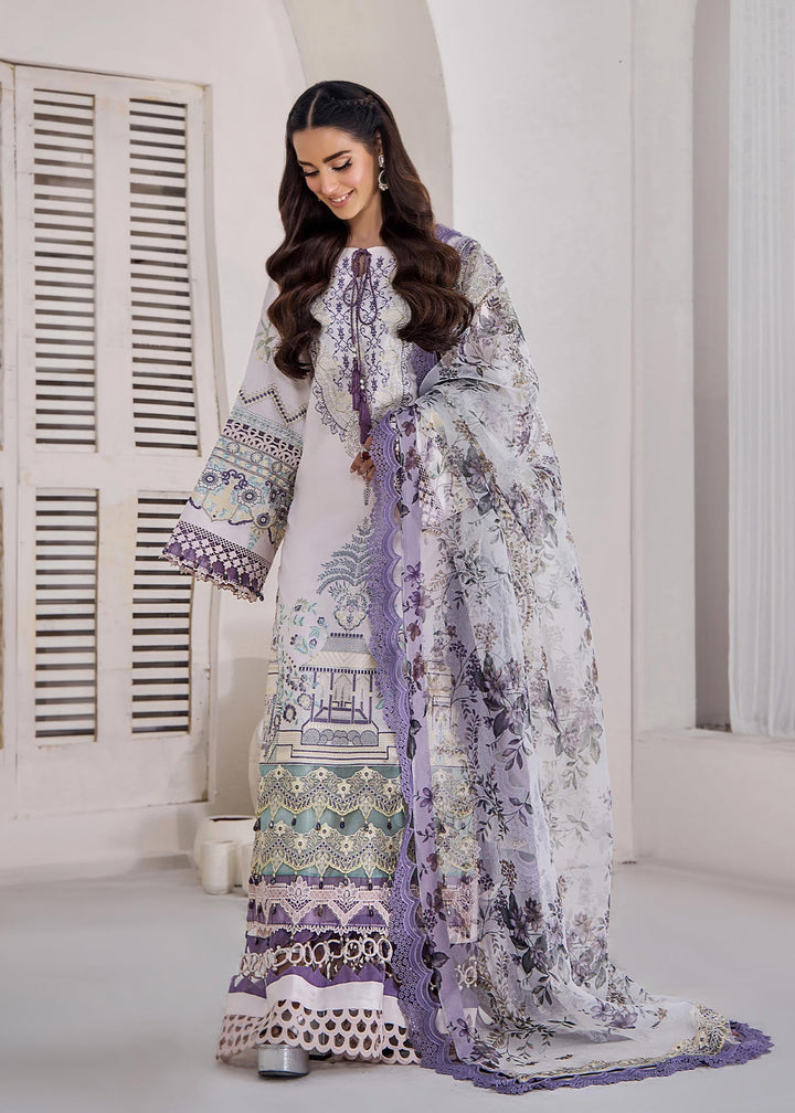 Close-up of Ethereal Radiance fabric and embellishments