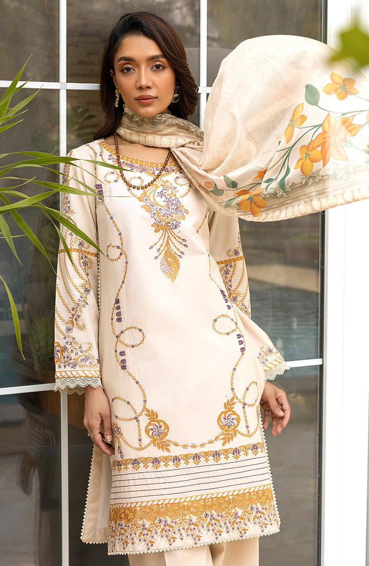 Ethereal Sand dupatta flowing in soft daylight