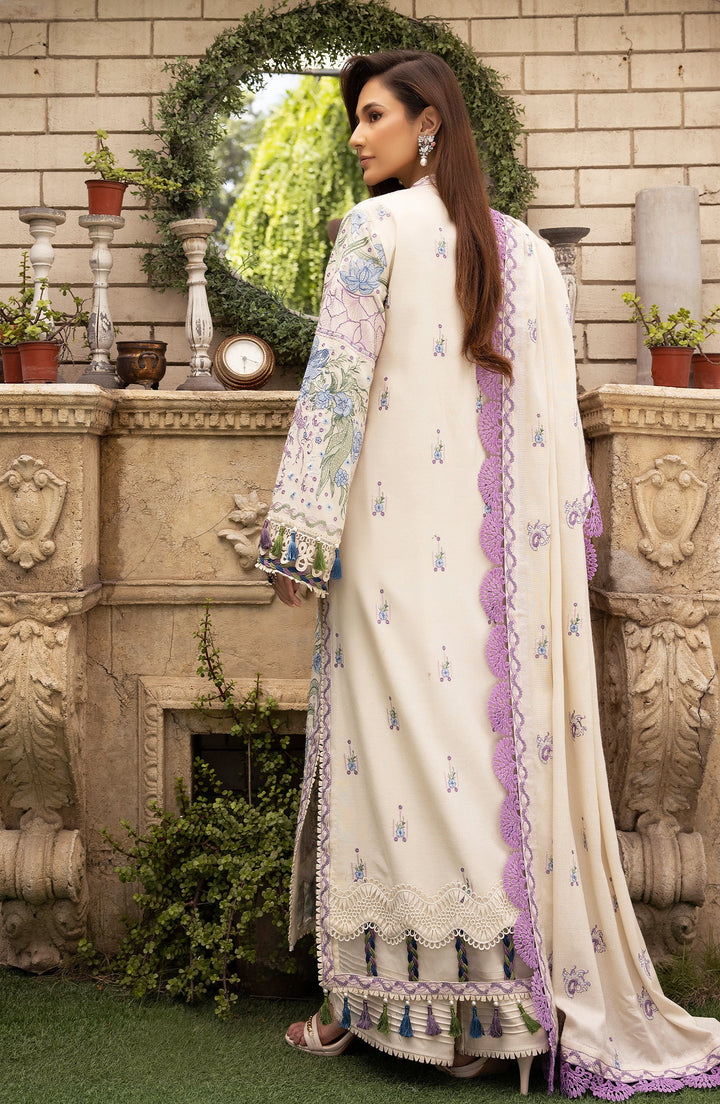 Back view of Glacial Grace winter dress design