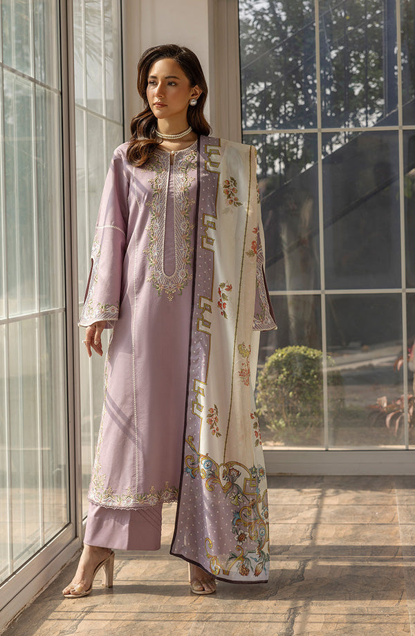 TESSA Lavender Mist luxury pret outfit front view