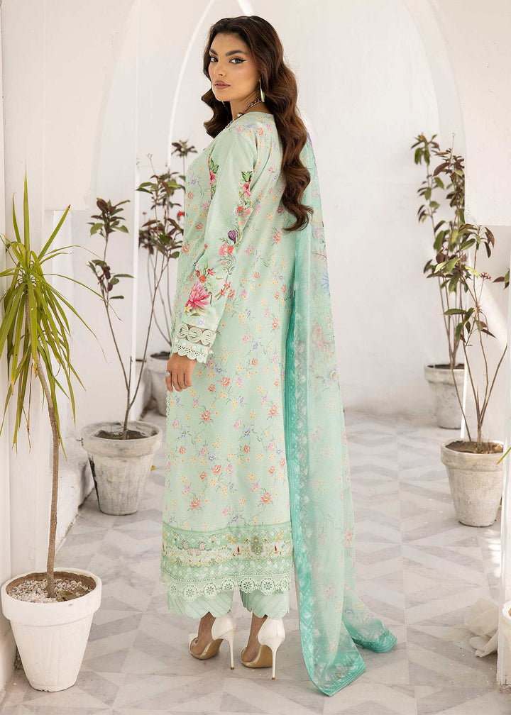 Ocean Breeze back design with soft pleats