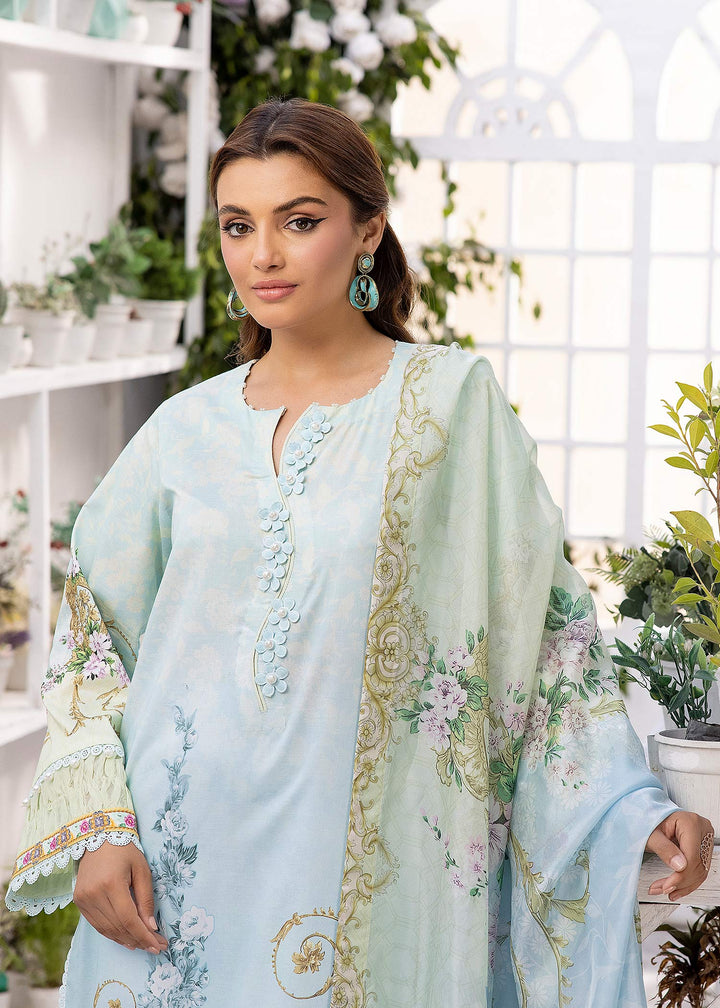 Close-up of Paradise Pulse tropical floral print