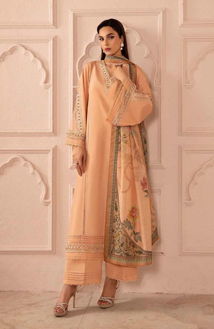 Model styled in Peach Delight by TESSA