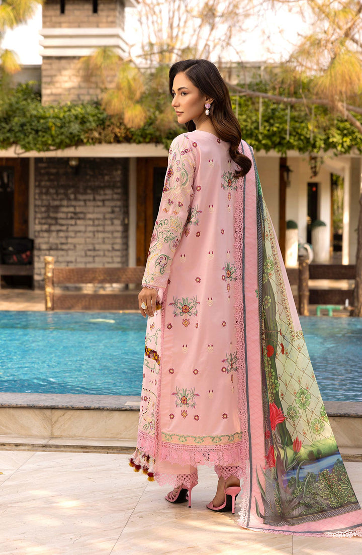 Back view of Rosewood Whisper lawn dress